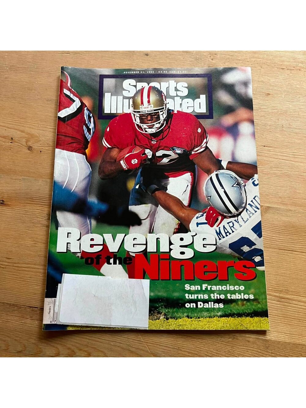 Sports Illustrated Revenge of the Niners November 21, 1994 Magazine BK03